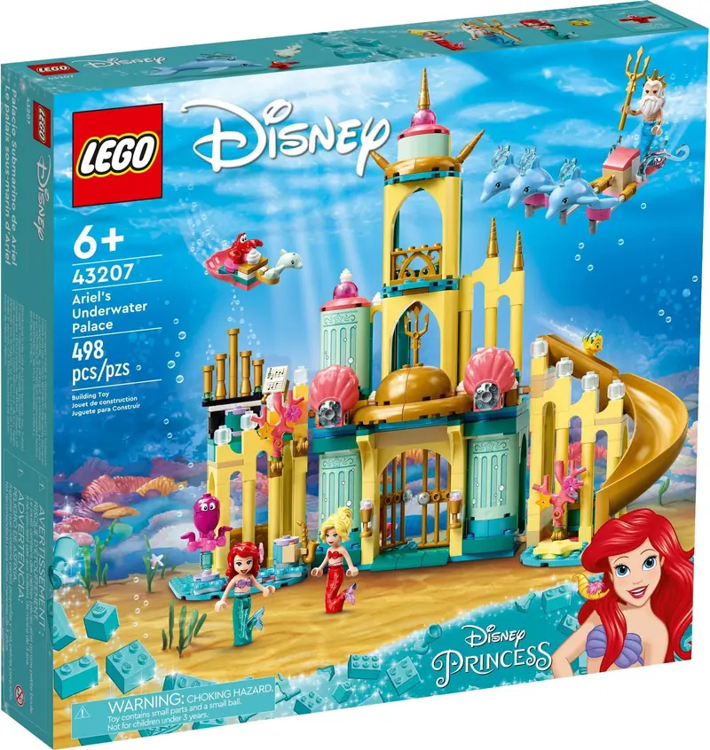 LEGO 43207 Podwodny pałac Arielki zdjęcie 3