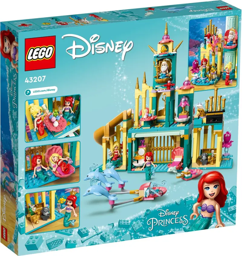 LEGO 43207 Podwodny pałac Arielki zdjęcie 5