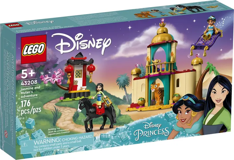 LEGO 43208 Przygoda Dżasminy i Mulan zdjęcie 2