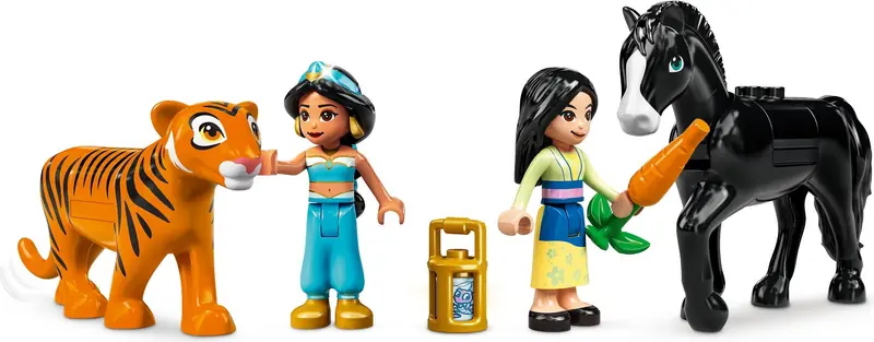 LEGO 43208 Przygoda Dżasminy i Mulan zdjęcie 4