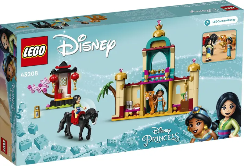 LEGO 43208 Przygoda Dżasminy i Mulan zdjęcie 6