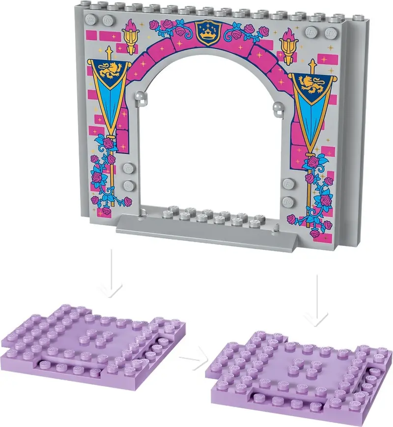 LEGO 43211 Zamek Aurory zdjęcie 6