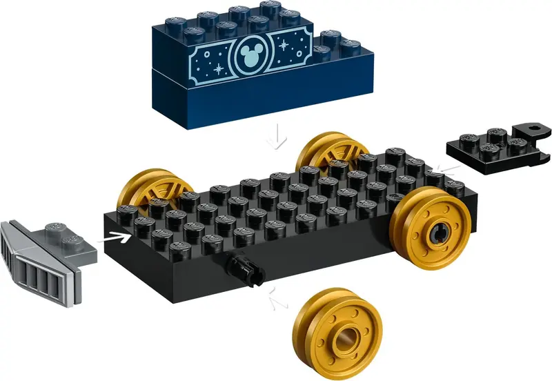 LEGO 43212 Disney - pociąg pełen zabawy zdjęcie 3