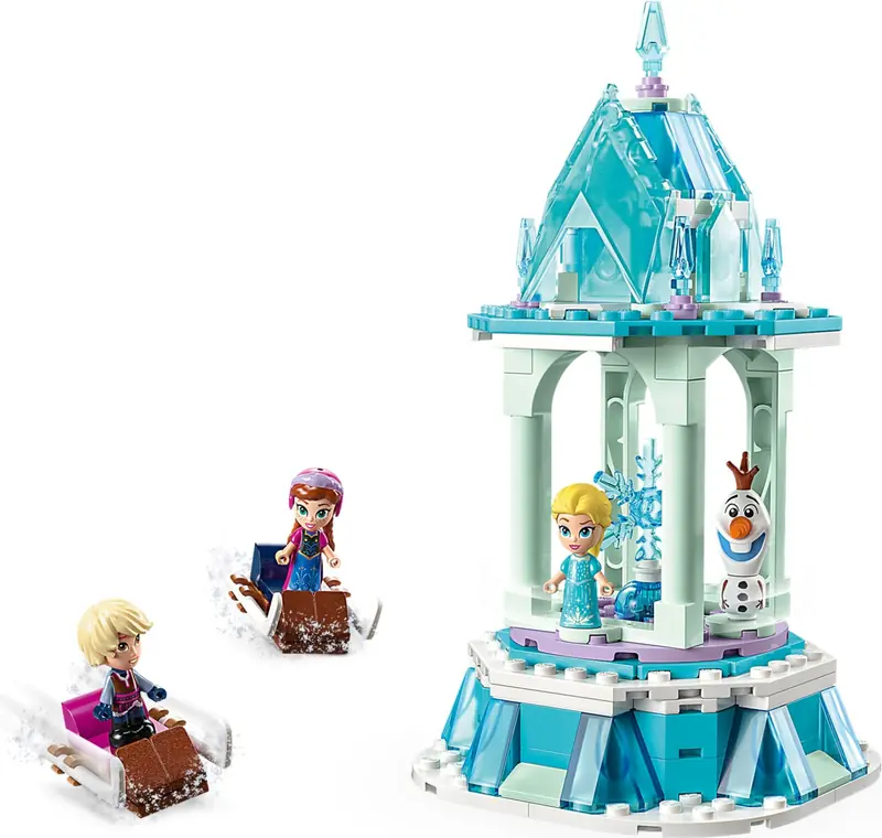 LEGO 43218 Magiczna karuzela Anny i Elzy zdjęcie 3