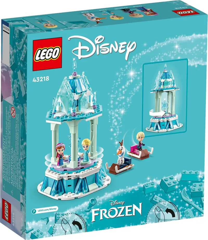 LEGO 43218 Magiczna karuzela Anny i Elzy zdjęcie 6