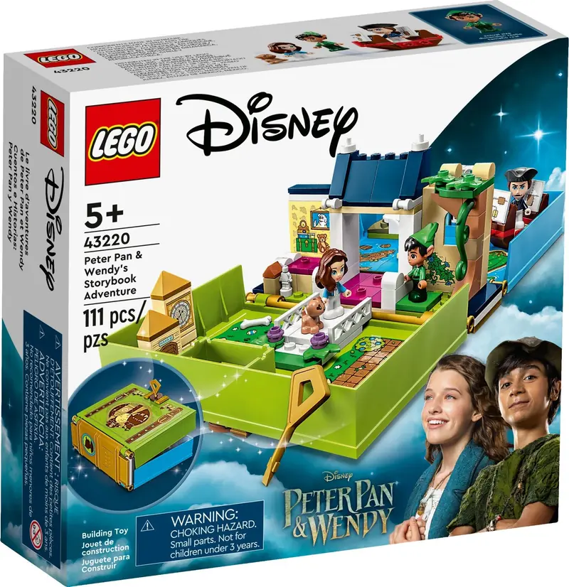 LEGO 43220 Książka z przygodami Piotrusia Pana i Wendy zdjęcie 2
