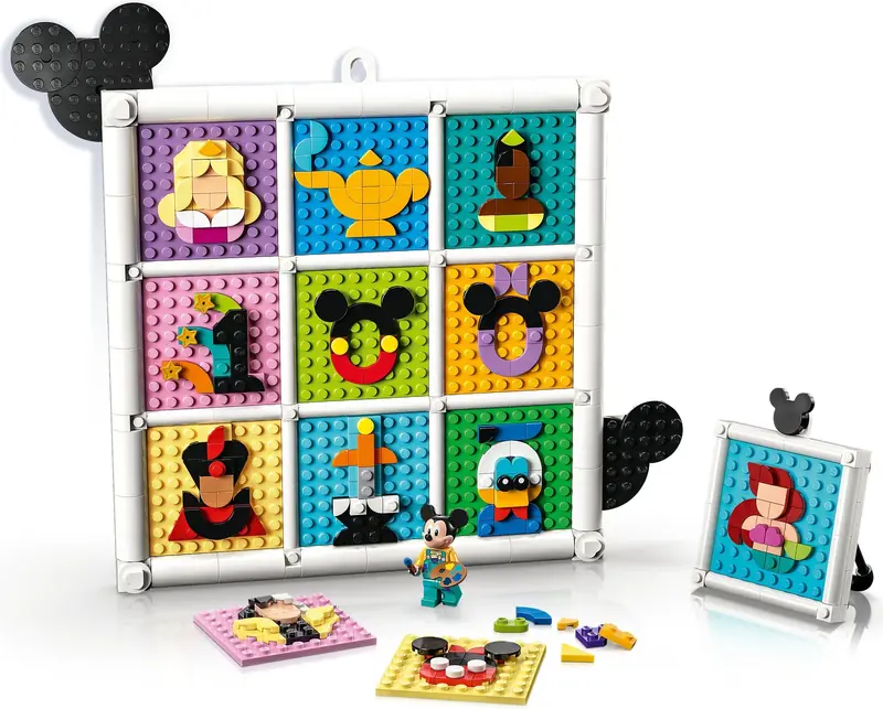 LEGO 43221 100 lat kultowych animacji Disneya zdjęcie 3
