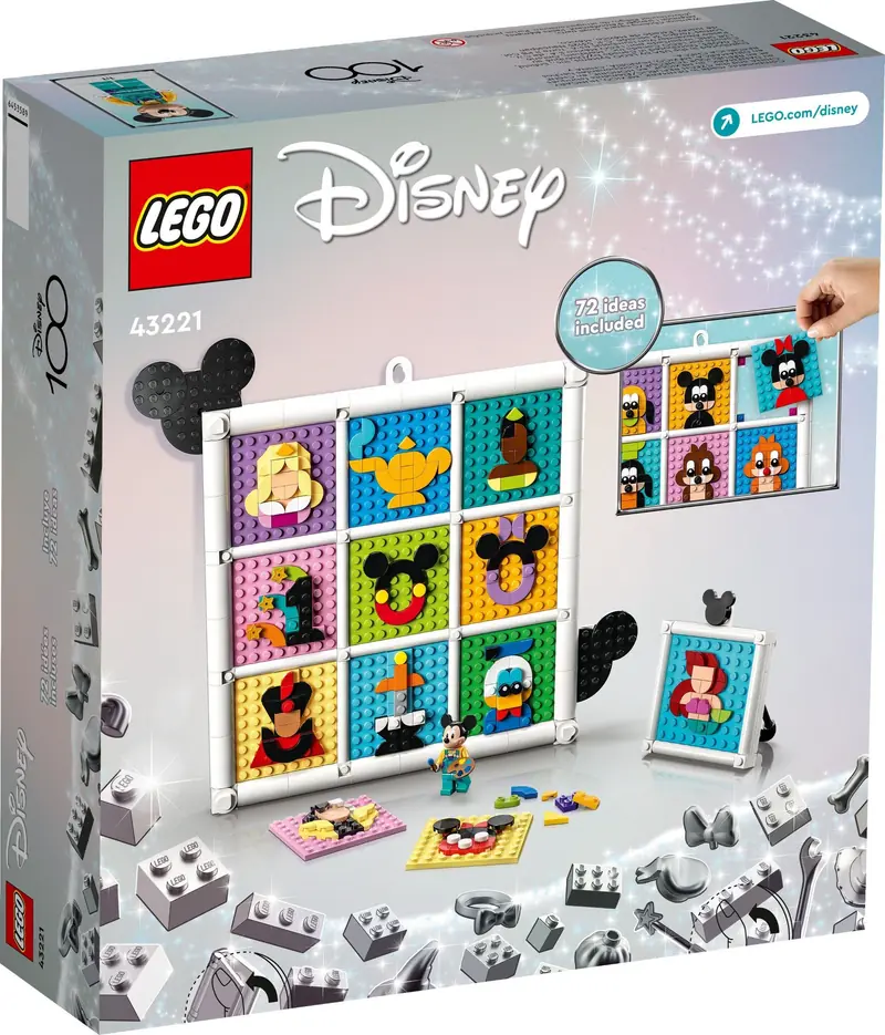 LEGO 43221 100 lat kultowych animacji Disneya zdjęcie 5
