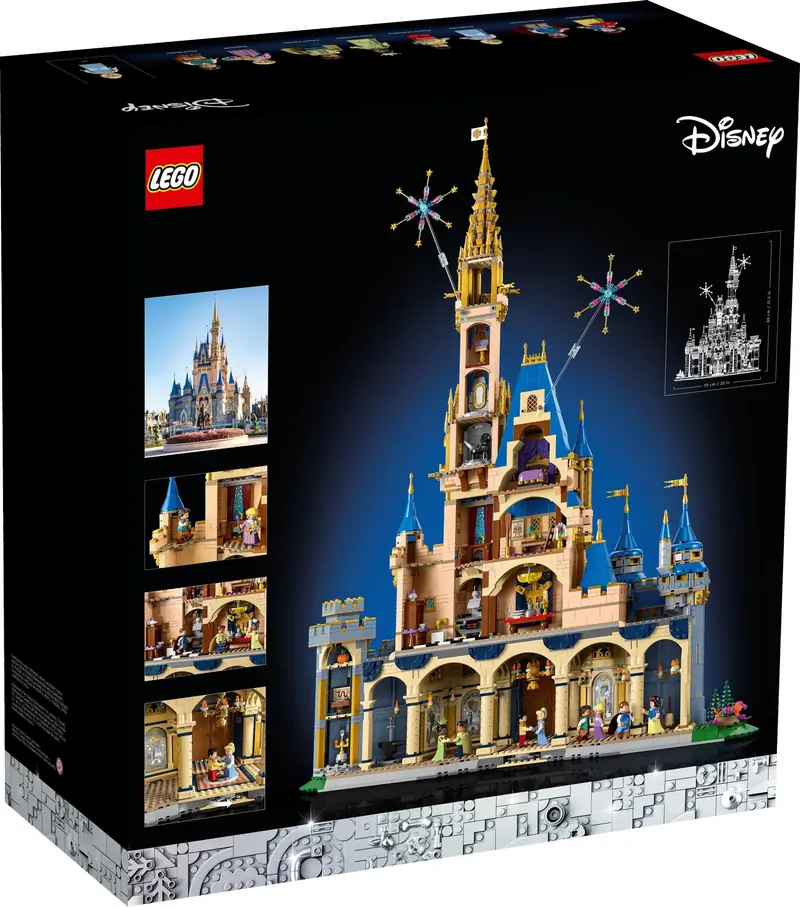LEGO 43222 Zamek Disneya zdjęcie 3