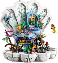 LEGO 43225 Królewska muszla Małej Syrenki