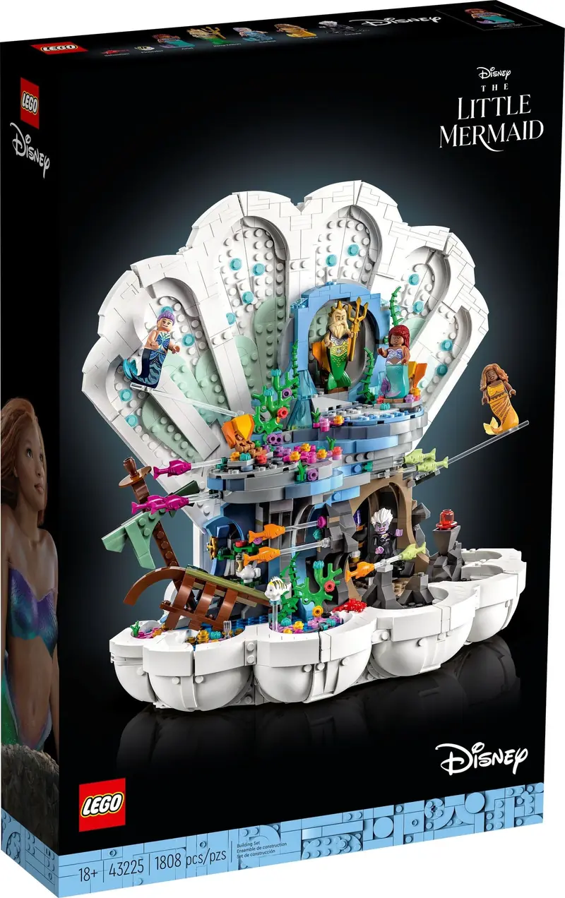 LEGO 43225 Królewska muszla Małej Syrenki zdjęcie 5