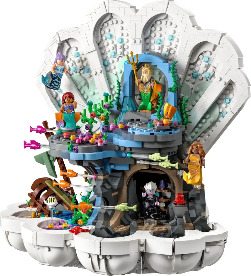 LEGO 43225 Królewska muszla Małej Syrenki zdjęcie 2