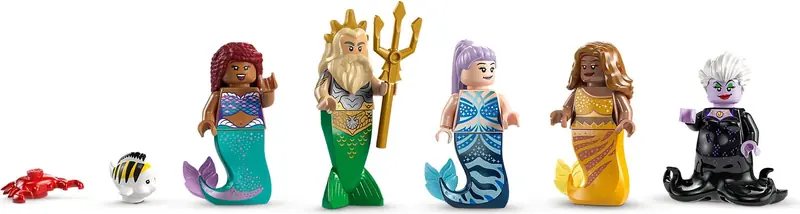 LEGO 43225 Królewska muszla Małej Syrenki zdjęcie 4