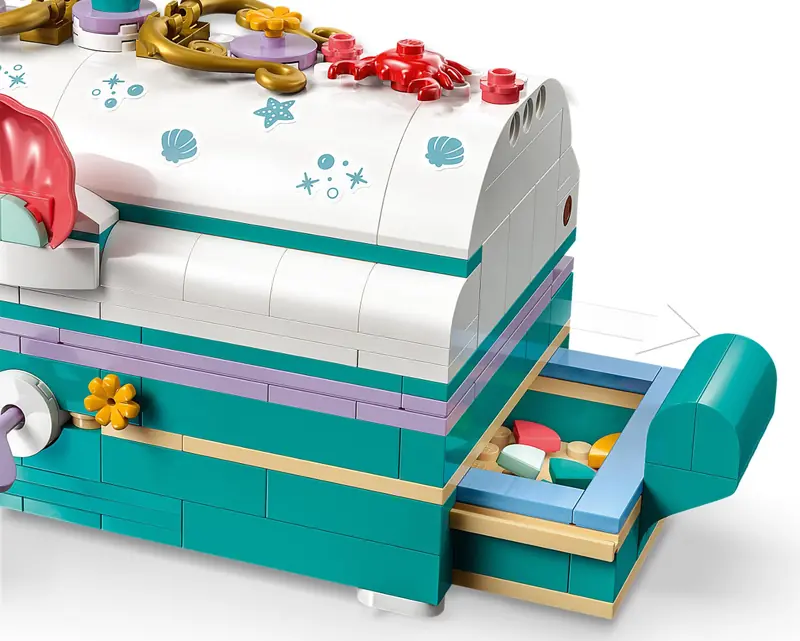 LEGO 43229 Skrzynia ze skarbami Arielki zdjęcie 8