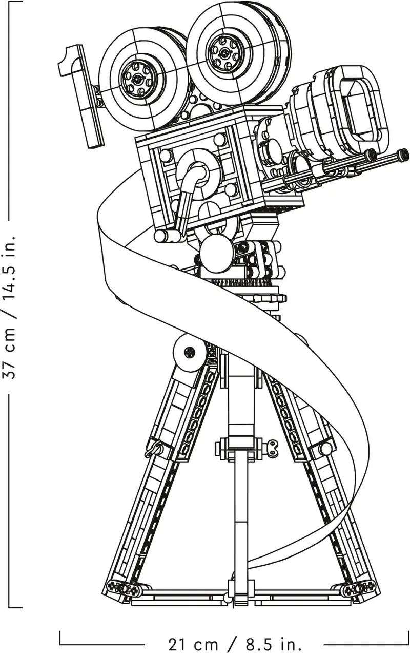 LEGO 43230 Kamera Walta Disneya zdjęcie 5