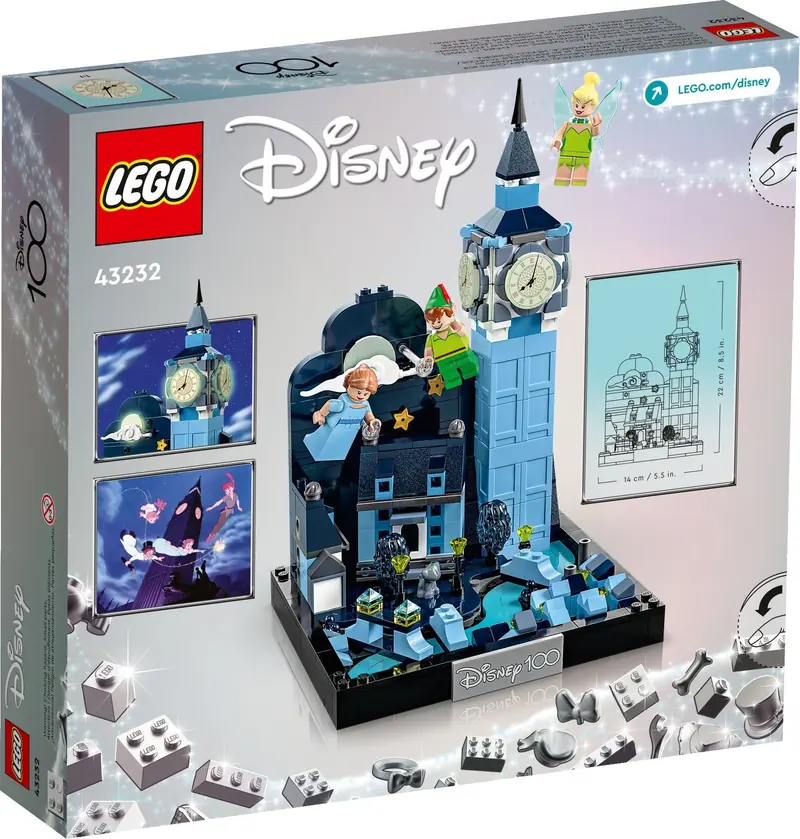 LEGO 43232 Lot Piotrusia Pana i Wendy nad Londynem zdjęcie 2