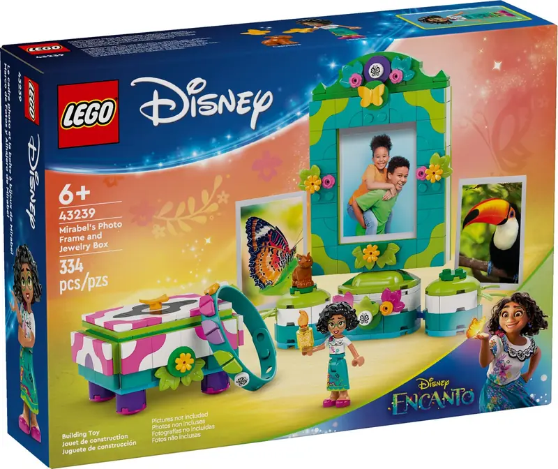 LEGO 43239 Ramka na zdjęcia i szkatułka Mirabel zdjęcie 2