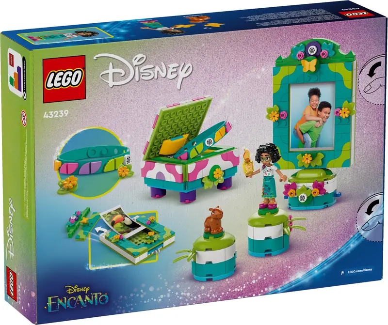 LEGO 43239 Ramka na zdjęcia i szkatułka Mirabel zdjęcie 3