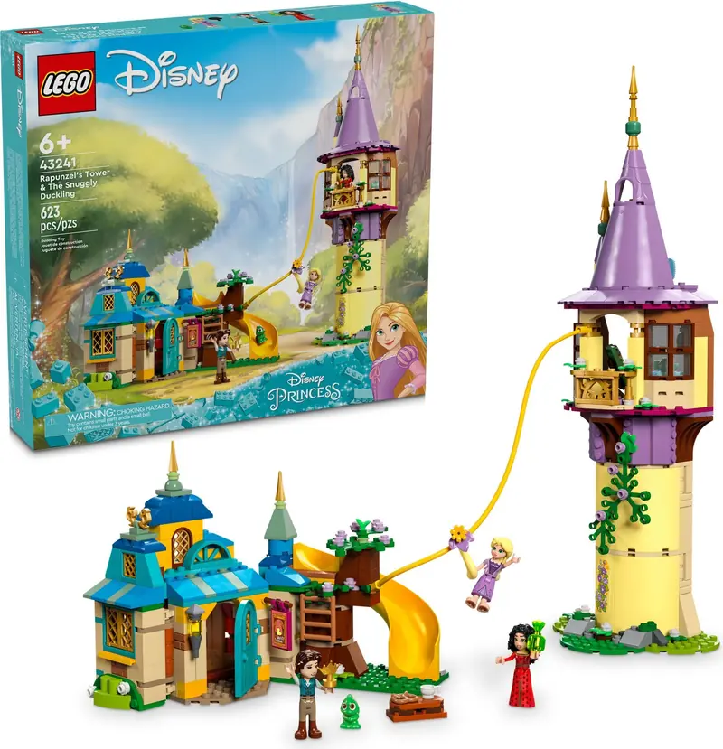 LEGO 43241 Wieża Roszpunki i Dziarskie Kaczątko zdjęcie 2