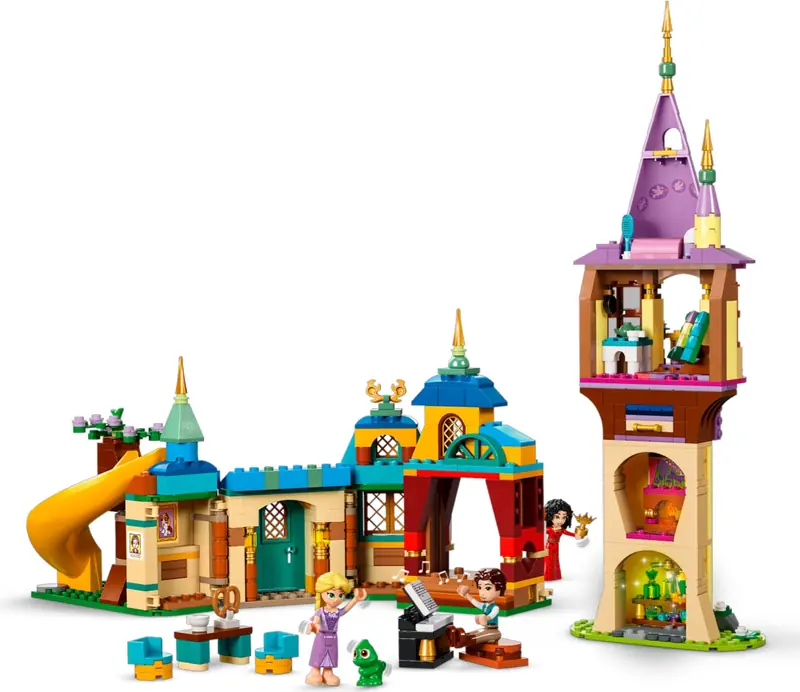 LEGO 43241 Wieża Roszpunki i Dziarskie Kaczątko zdjęcie 3