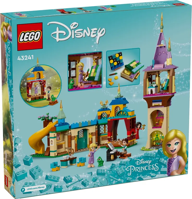 LEGO 43241 Wieża Roszpunki i Dziarskie Kaczątko zdjęcie 6