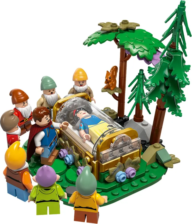 LEGO 43242 Chatka Królewny Śnieżki i siedmiu krasnoludków zdjęcie 4