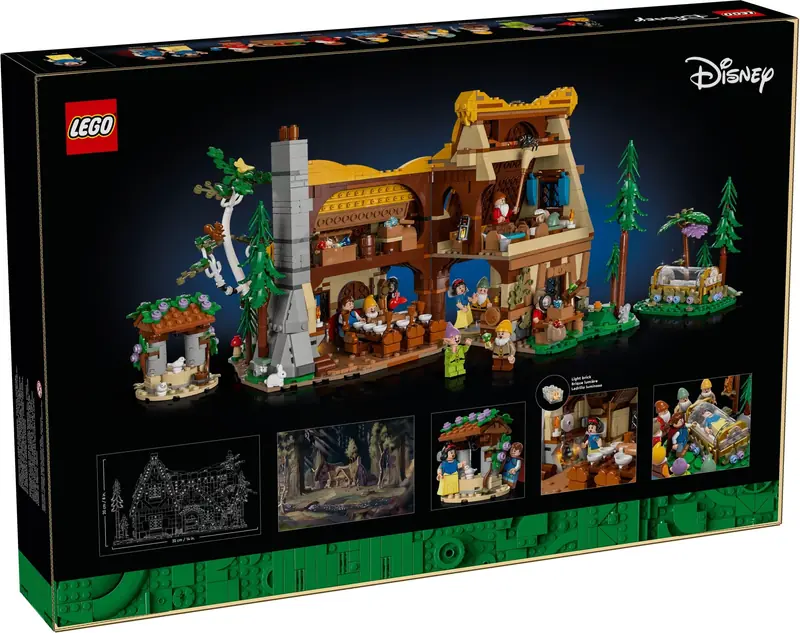 LEGO 43242 Chatka Królewny Śnieżki i siedmiu krasnoludków zdjęcie 6