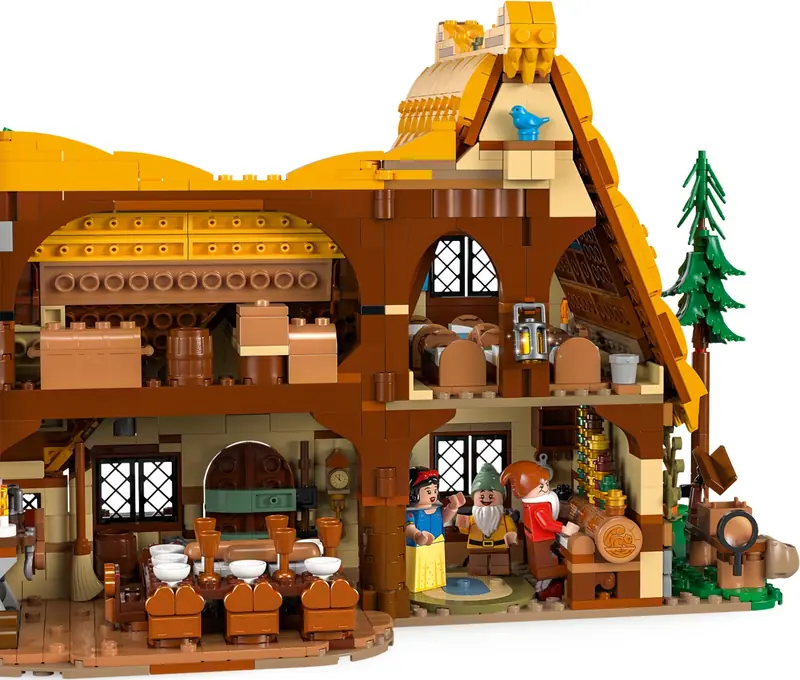 LEGO 43242 Chatka Królewny Śnieżki i siedmiu krasnoludków zdjęcie 14