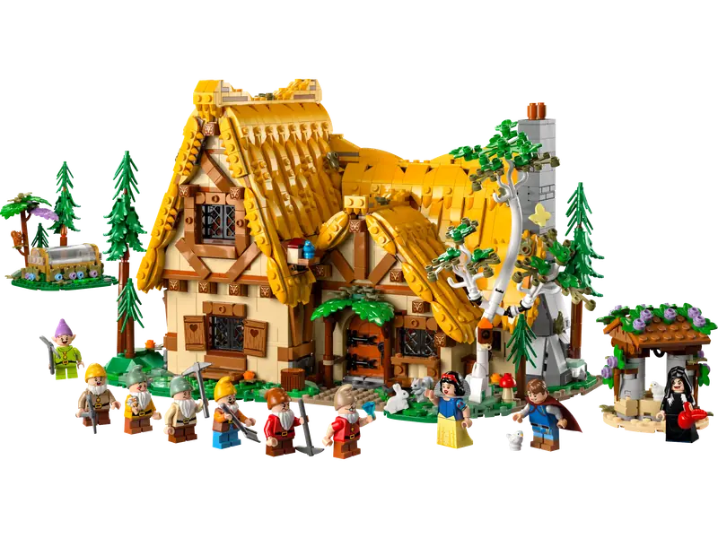 LEGO 43242 Chatka Królewny Śnieżki i siedmiu krasnoludków