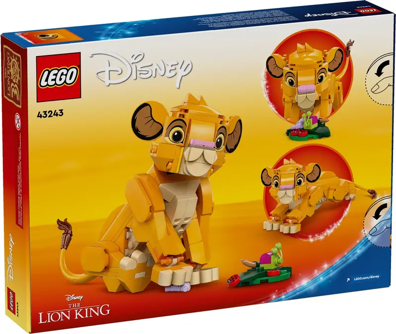 LEGO 43243 Król Lew - lwiątko Simba zdjęcie 5