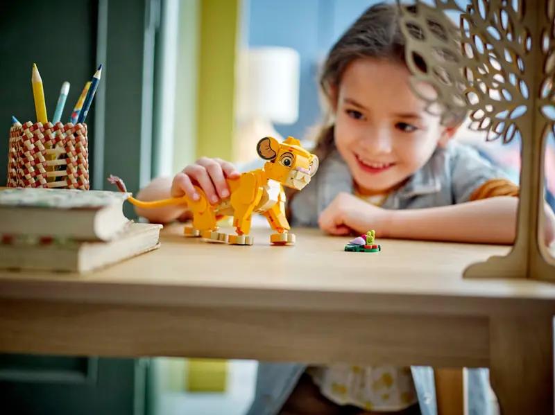 LEGO 43243 Król Lew - lwiątko Simba zdjęcie 8