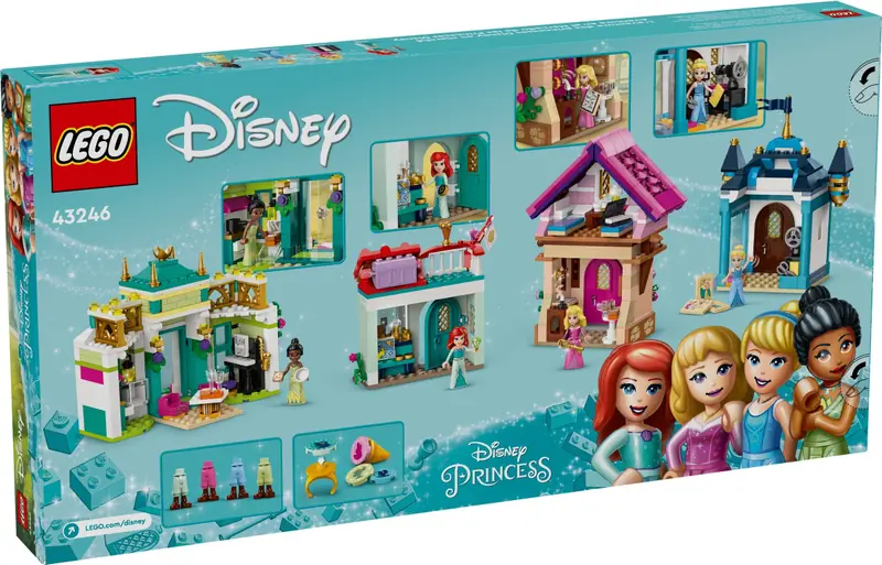LEGO 43246 Przygoda księżniczki Disneya na targu zdjęcie 6