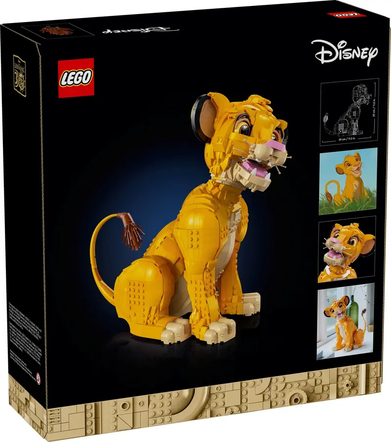 LEGO 43247 Król Lew - młody Simba zdjęcie 4