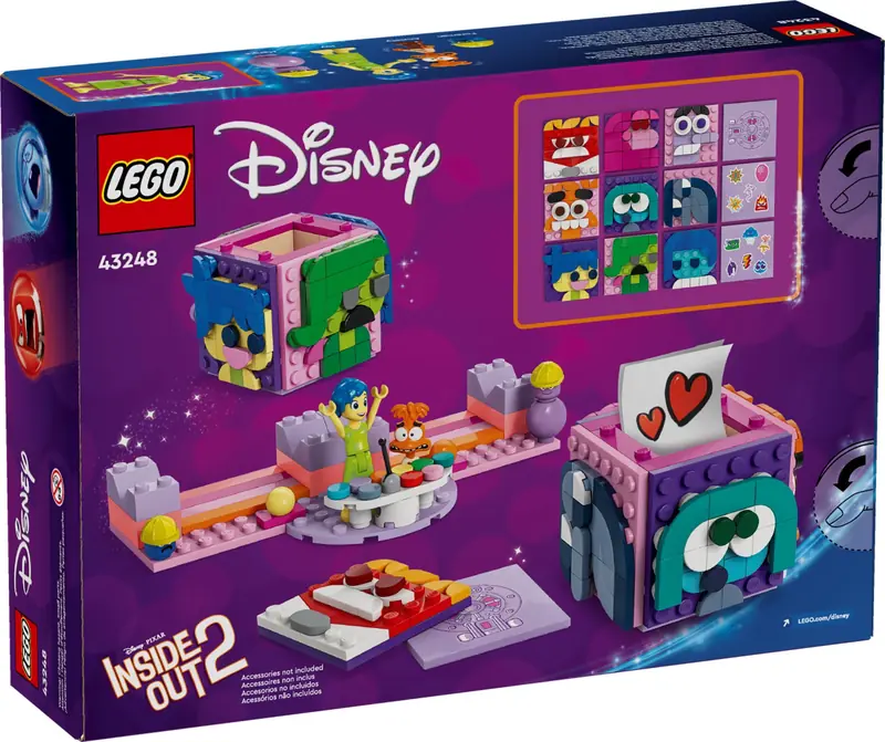 LEGO 43248 W głowie się nie mieści 2 - kostki z emocjami zdjęcie 3