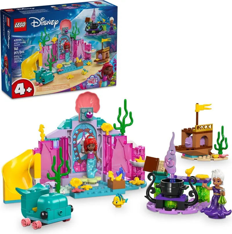 LEGO 43254 Kryształowa grota Arielki zdjęcie 6