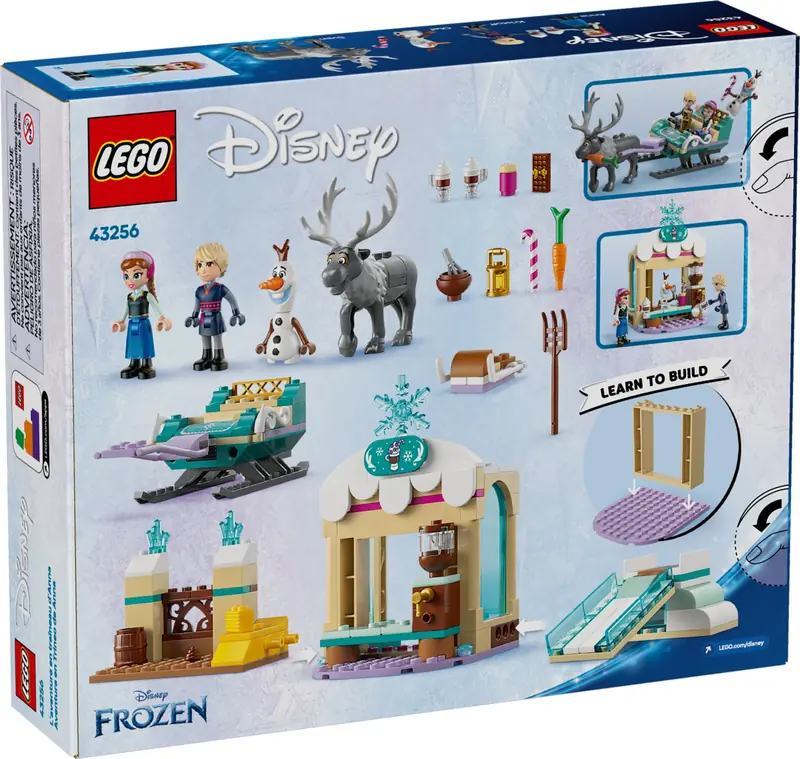 LEGO 43256 Przygoda na sankach Anny zdjęcie 2