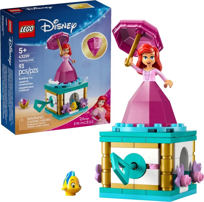 LEGO 43259 Wirująca Arielka zdjęcie 3