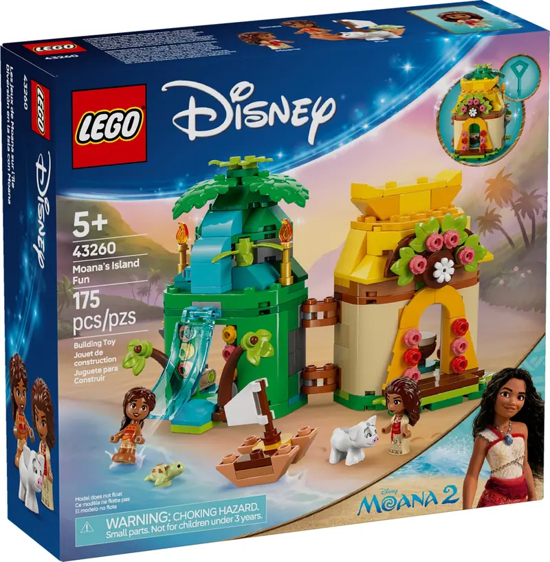 LEGO 43260 Zabawy Vaiany na wyspie zdjęcie 2