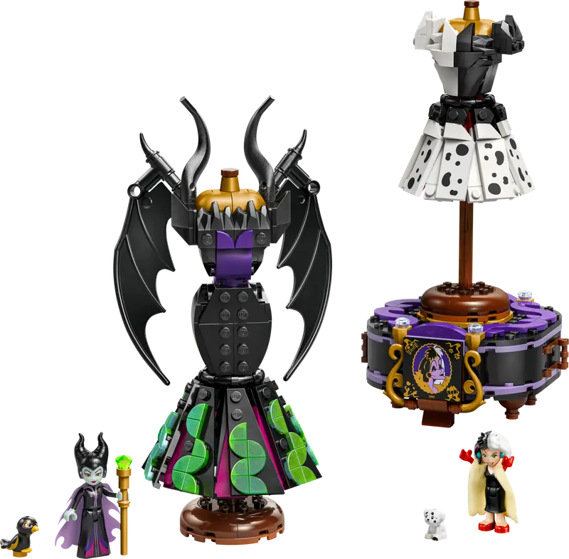 LEGO 43262 Suknie Diaboliny i Cruelli De Mon
