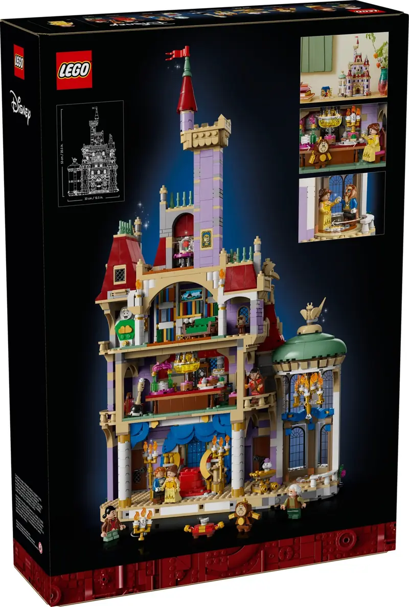 LEGO 43263 Zamek z Pięknej i Bestii zdjęcie 5
