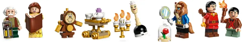 LEGO 43263 Zamek z Pięknej i Bestii zdjęcie 3