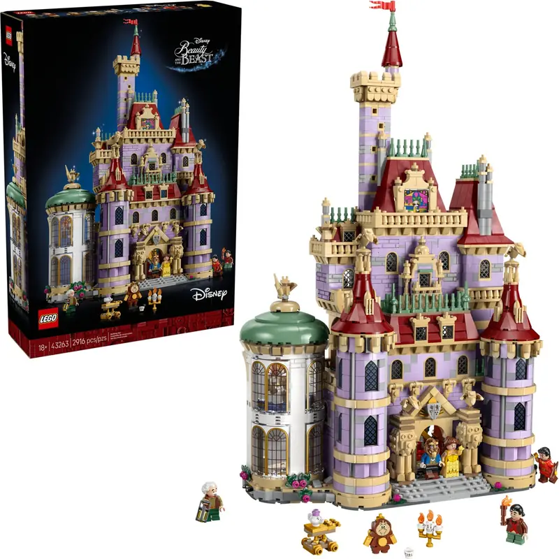 LEGO 43263 Zamek z Pięknej i Bestii zdjęcie 2