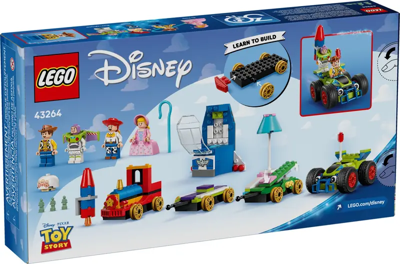 LEGO 43264 Toy Story - Okolicznościowy pociąg i Pan Sterowany zdjęcie 2