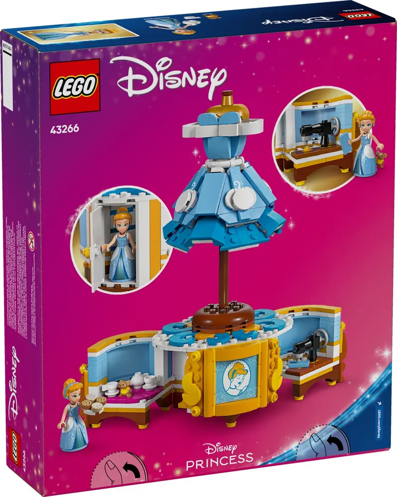 LEGO 43266 Suknia Kopciuszka zdjęcie 2