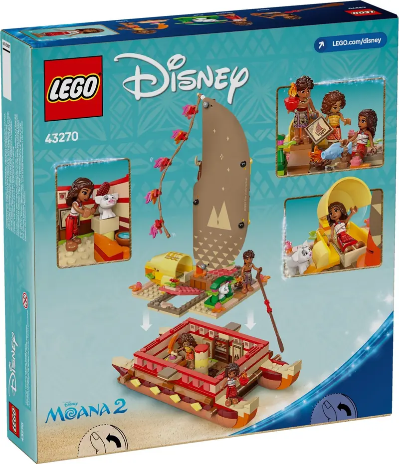 LEGO 43270 Kajakowa przygoda Vaiany zdjęcie 2