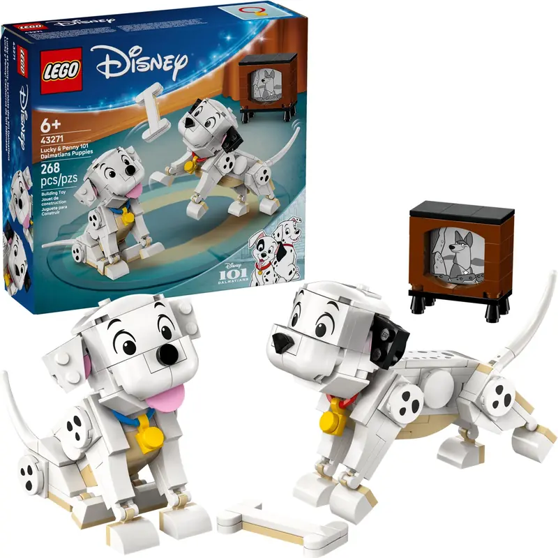 LEGO 43271 101 dalmatyńczyków - Szczeniaczki Szczęściarz i Penny zdjęcie 3
