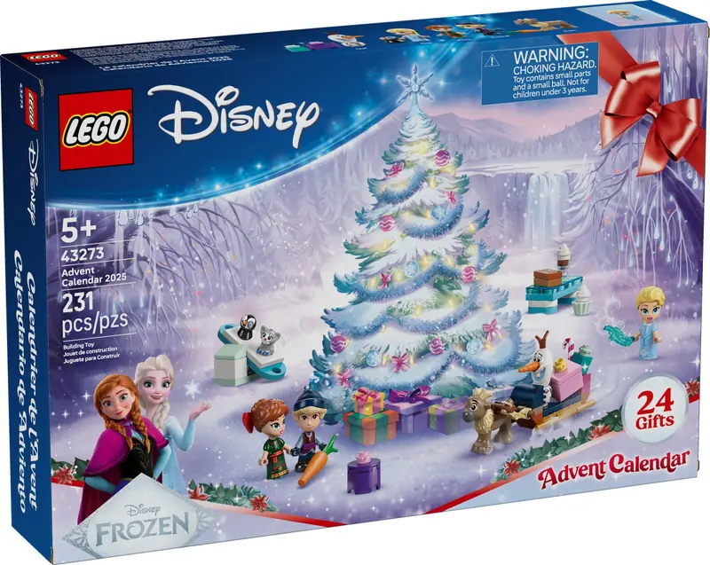 LEGO 43273 ǀ Disney Kraina lodu Kalendarz adwentowy na 2025 rok zdjęcie 2
