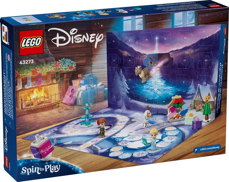LEGO 43273 ǀ Disney Kraina lodu Kalendarz adwentowy na 2025 rok zdjęcie 3
