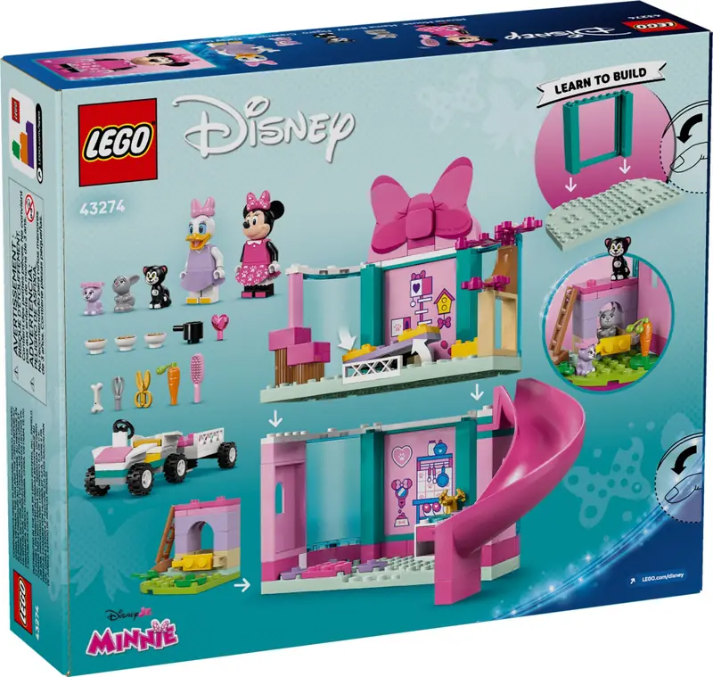 LEGO 43274 Hotel dla zwierząt Minnie zdjęcie 2