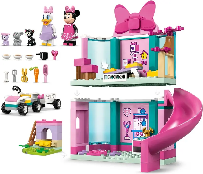 LEGO 43274 Hotel dla zwierząt Minnie zdjęcie 5